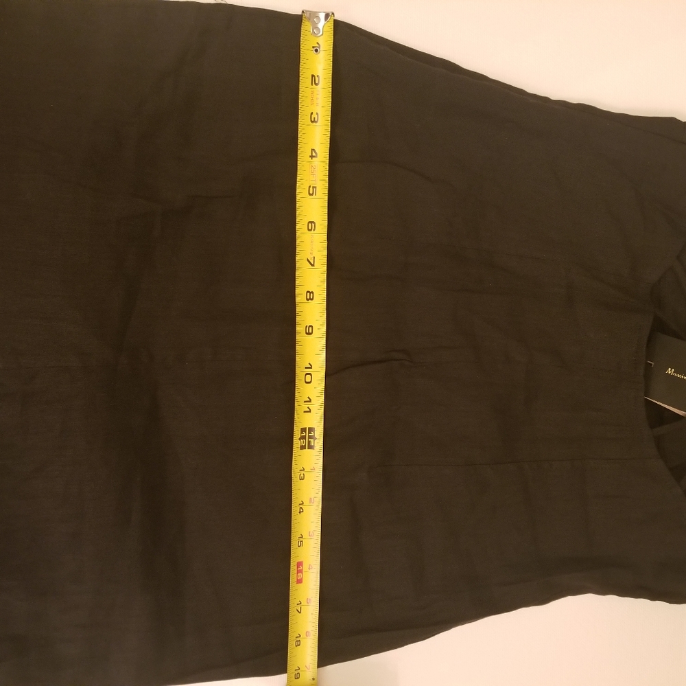 New Massimo Dutti Linen Blend Midi Dress - Picture 11 of 16